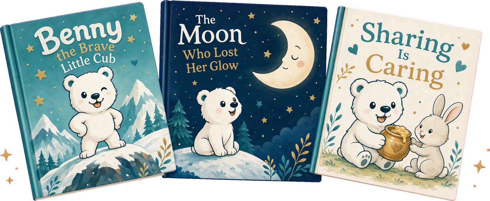 Fan of CubsCrate storybook covers